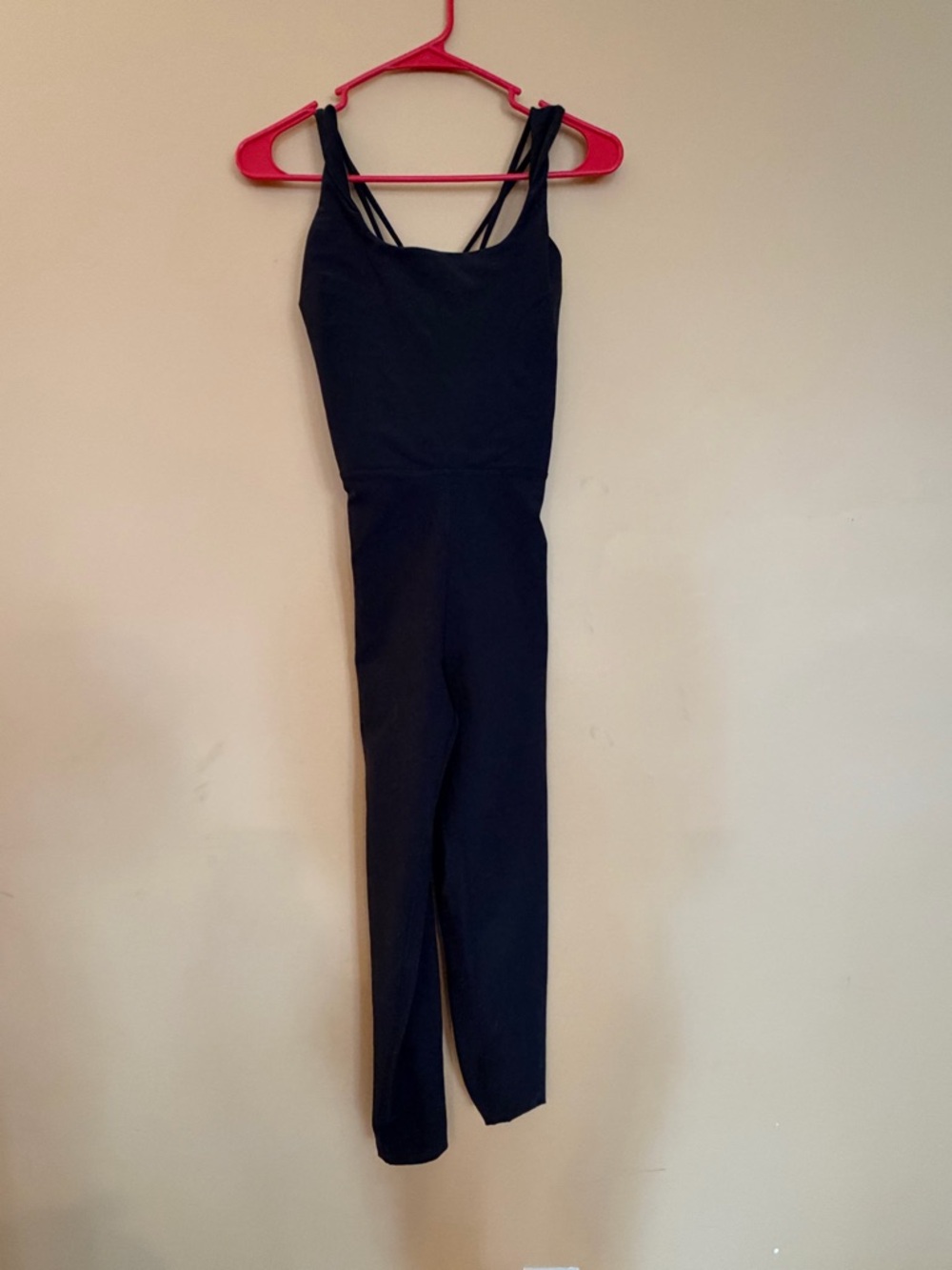 CALIA by Carrie Underwood Black Strappy Jumpsuit